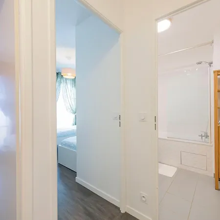 Le Cartier Appt F3, 7mn Disneyland, Parking,terrace Apartment Serris